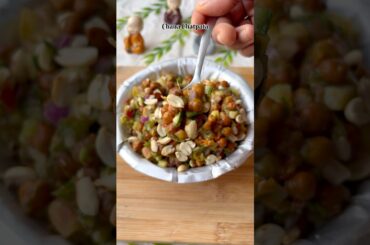 Healthy Black Chana Chaat Recipe | Quick Chatpata Chana Chaat | Easy Evening Snack #shorts
