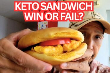 Keto Bread - Did I succeed in making a delicious keto sandwich for lunch?