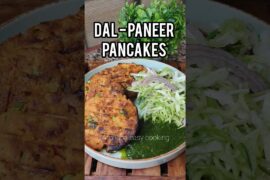 Dal-Paneer Pancakes || Snacks Recipe || #shorts #archanaeasycooking