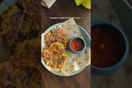 Healthy 4 PM Snack for Weight Loss | Crispy Veg Fritters Recipe | No Deep Fry
