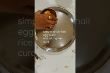 #shorts#simple lunch thali #plz like share and subscribe our channel.