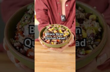Easy Black Bean Quinoa Salad