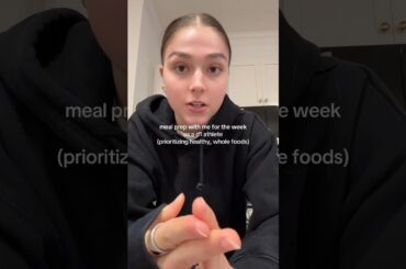 meal prep with me as a d1 athlete #wholefoods #healthy