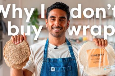 High-protein, gut-friendly wraps you can make with 3 ingredients (no additives)