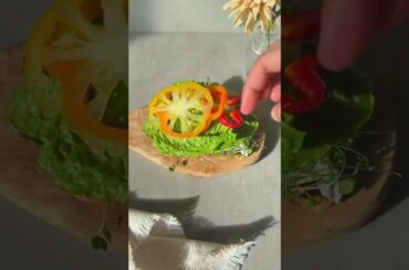 This sandwich has been my lunch all week long! #sandwich #healthyrecipes #lunchideas #quicklunch