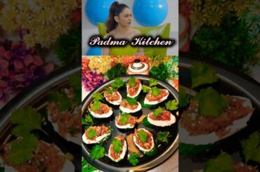 Healthy Cucumber Bites Recipe | Snaks Recipe#trending  #foodie  #shorts#shortsfeed #snake