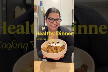 My healthy dinner recipe #weightloss #weightlossjourney #recipe
