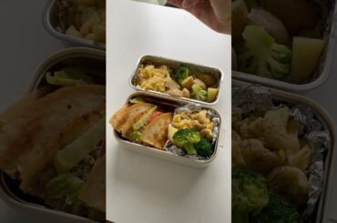 Half-dead after work, but still made him lunch in 15 mins #easyrecipe #lunchbox