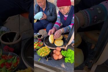 Chinese burger Farmhouse Fried Carrots#Mohankichenking #asmr #asmrcooking #asmrvideo #asmreating