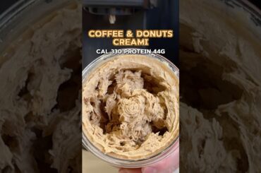 High Protein Coffee Donut Ninja Creami!