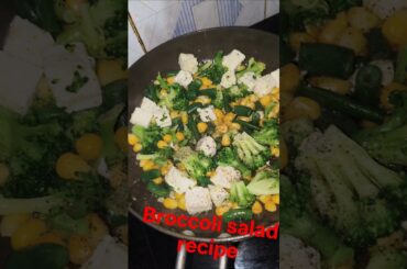 easy broccoli salad recipe | broccoli recipe with taste & healthy #broccoli #food #recipe #healthy