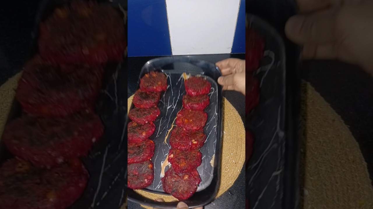 Healthy Kabuli Chana & Beetroot Tikki Recipe | Crispy Protein Rich Snack#shorts #viral Healthy Kabuli Chana & Beetroot Tikki Recipe | Crispy Protein Rich Snack#shorts #viral