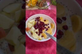 5 minutes breakfast recipes | Muesli | Fruit and Nuts #shorts #shortsfeed #kelloggs #museli