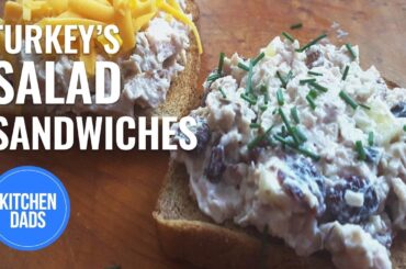 Easy Leftover Turkey Sandwich Recipe  | Turkey Salad Recipe