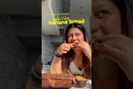 Guilt-Free Banana Bread Recipe | Healthy, Sugar Free & High Protein #Healthyrecipe #bananabread #