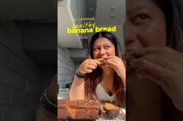 Guilt-Free Banana Bread Recipe | Healthy, Sugar Free & High Protein #Healthyrecipe #bananabread #