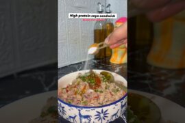 Healthy sandwich recipe... Soya sandwich recipe... #youtubeshorts #food #shorts #subscribe