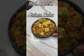 High Protein Quinoa Pulav For Weightloss  Lunch Dinner #shorts