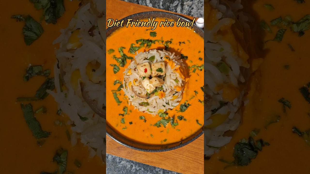 Diet Friendly Veg Rice Bowl | Simple & Healthy Recipe #foodvlog #ytshorts #easyrecipe Diet Friendly Veg Rice Bowl | Simple & Healthy Recipe #foodvlog #ytshorts #easyrecipe