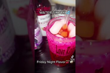 #tiktok #flavoredwater #tiktoktrend #watercolor #hydrationtips #hydration #fyp #weightloss #water