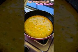 High Protein Moonglet Recipe|Healthy Breakfast|Weight Loss Friendly#Shorts#Viral#Trendind#Vegprotein