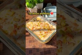 Arabian pudding recipe #arabianpudding #shorts #youtubeshorts #viral #ramadanrecipes #dessertrecipe