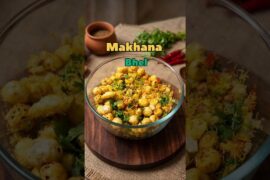 5 Minute Healthy Makhana Bhel | Crispy & Tasty Snack Recipe | Makhana Chaat #eveningsnacks #ytshorts