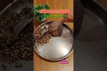 Healthy Ragi meals #shorts #cooking #food #ragi #health #asmr #tomandjerry #goviral #rajkumar