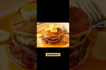 3 Ingredient Banana Oat Pancakes | Healthy Breakfast Recipe