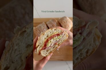 Viral Grinder Sandwich
