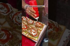 Most healthy sandwich in Jaipur just 70/- only #shortsfeed #trend #food #indianfood #shorts #jaipur