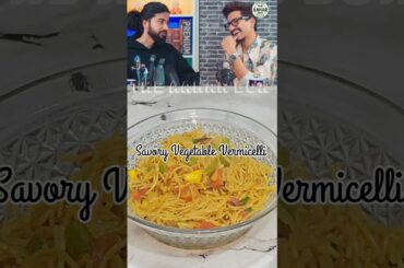 Savory Vegetable Vermicelli | Quick & Healthy Breakfast Recipe #Shorts #uk07rider #anurag_dobhal