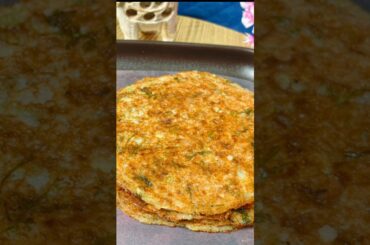 Lauki Ka Cheela | Healthy Breakfast Recipe | Instant Lauki Chilla#food #trending #shortsfeed