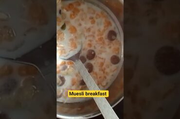 muesli #healthybreakfast #breakfastideas #healthylifestyle #healthyfood #youtubeshorts #subscribe