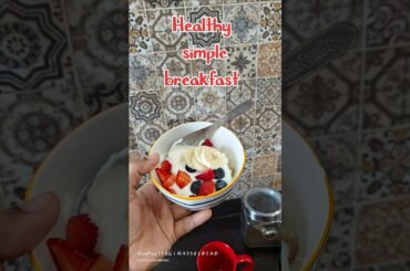 Breakfast ideas overnight soaked oats with protein twist #breakfast #overnightoats #healthy #shorts