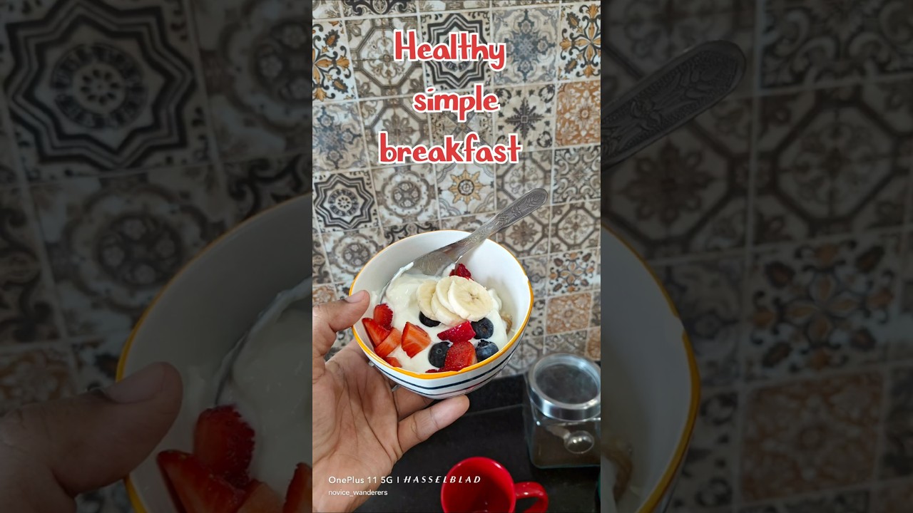 Breakfast ideas overnight soaked oats with protein twist #breakfast #overnightoats #healthy #shorts Breakfast ideas overnight soaked oats with protein twist #breakfast #overnightoats #healthy #shorts