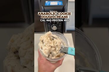High protein cookie dough ice cream with Ninja Creami