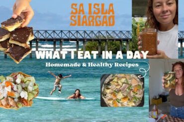 What I Eat In A Day | Healthy homemade recipes for lunch dinner + bonus sweet treat!