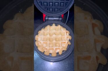 Ragi banana waffle #healthy #snacks #kids #ytshorts