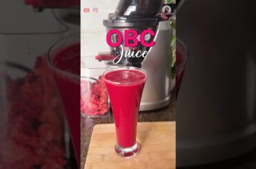 Women’s Day Self-Care Drink | OBC Juice for Energy and Glow #healthy #juice #viral