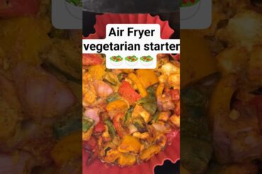 Healthy Air Fryer Veg Snack #shorts #vegetarianrecipes #airfryerrecipes