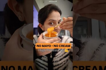 Homemade Mayonnaise Recipe | No cream mayo | High Protein Dip #shorts #healthyrecipes
