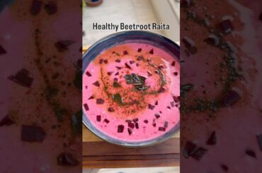 Healthy Beetroot Raita | #shortsfeed #ytshorts #shorts #recipe #food