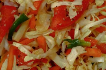 Healthy Salad Recipe | Cabbage (band gobhi) Salad recipe