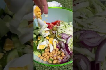GORGEOUS SALAD! #salad #salads #tomatoes #creamydressing #dresssing