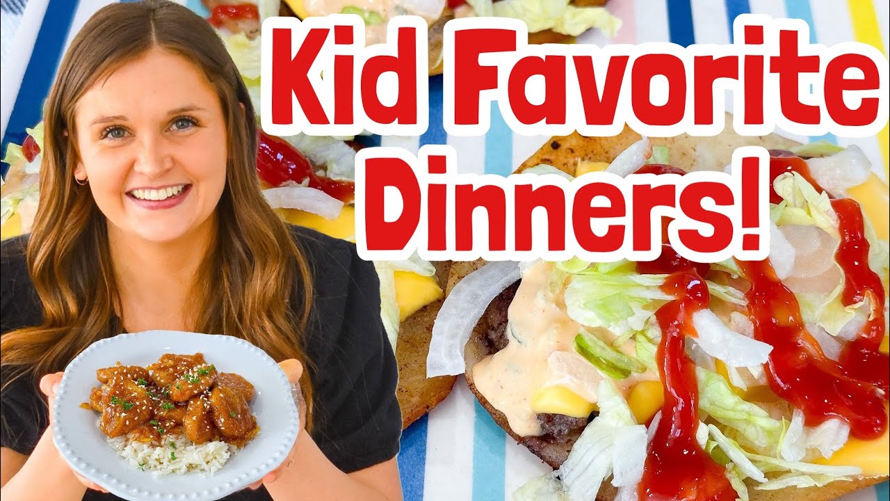 5 Kid-Friendly Dinner Recipes That Are Quick, EASY, and Delicious 5 Kid-Friendly Dinner Recipes That Are Quick, EASY, and Delicious