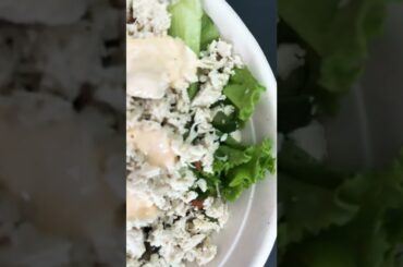 Chicken Habanero Bowl| Tim Hortons| My Lunch