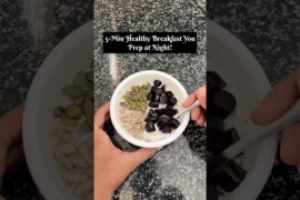 Power Protein Overnight Oats | Healthy 5-Minute Breakfast #shorts #viral #trending #ytshorts
