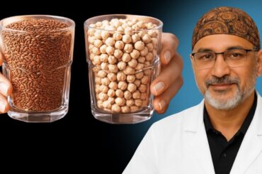 Bread without flour or eggs! Just take a cup of chickpeas and flax seeds! Lots of protein!