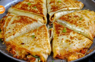 Iftar Special Creamy Chicken Crepe Sandwich Recipe, Delicious Ramzan Recipe by Samina Food Story